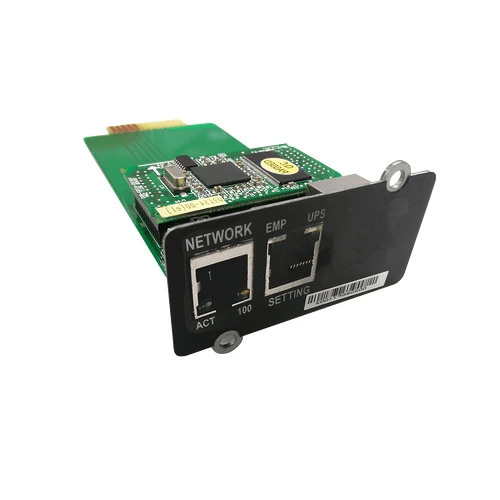 بطاقة SNMP صغيرة لمراقبة أنظمة UPS من 1 إلى 10 كيلو فولت امبير