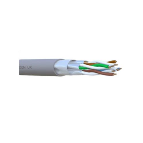 كابل شبكة من نوردن فئة 6 (Cat6) U/UTP نحاس 24AWG – غلاف منخفض الدخان وخالٍ من الهالوجين (LSOH) – طول 305 متر