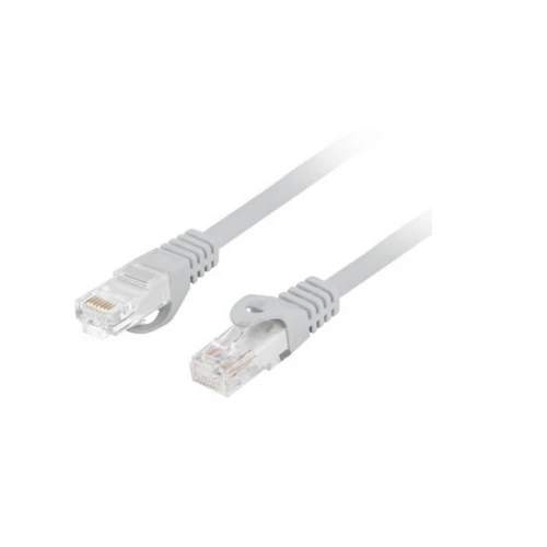 كابل باتش كورد من نوردن Cat6 U/UTP بطول 3 متر – غلاف منخفض الدخان وخالٍ من الهالوجينLSZH   لون رمادي