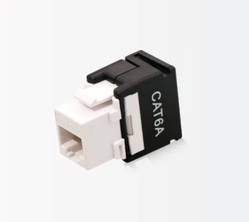 جاك شبكة نوردن Cat6A UTP بدون أدوات – زاوية 180 درجة