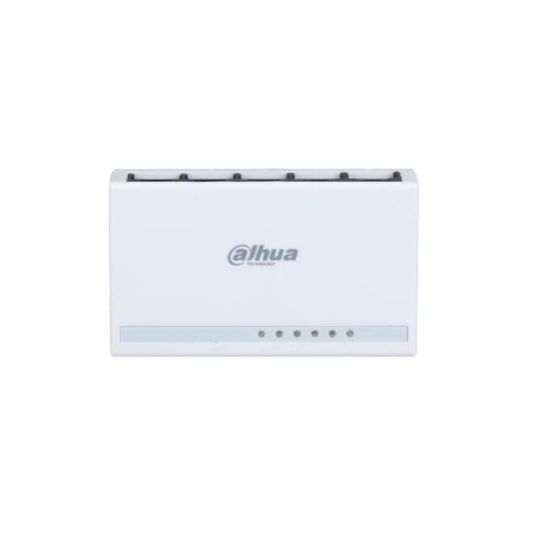 سويتش شبكات DH-PFS3005-5ET-L من داهوا 5 منافذ PoE غير مُدار